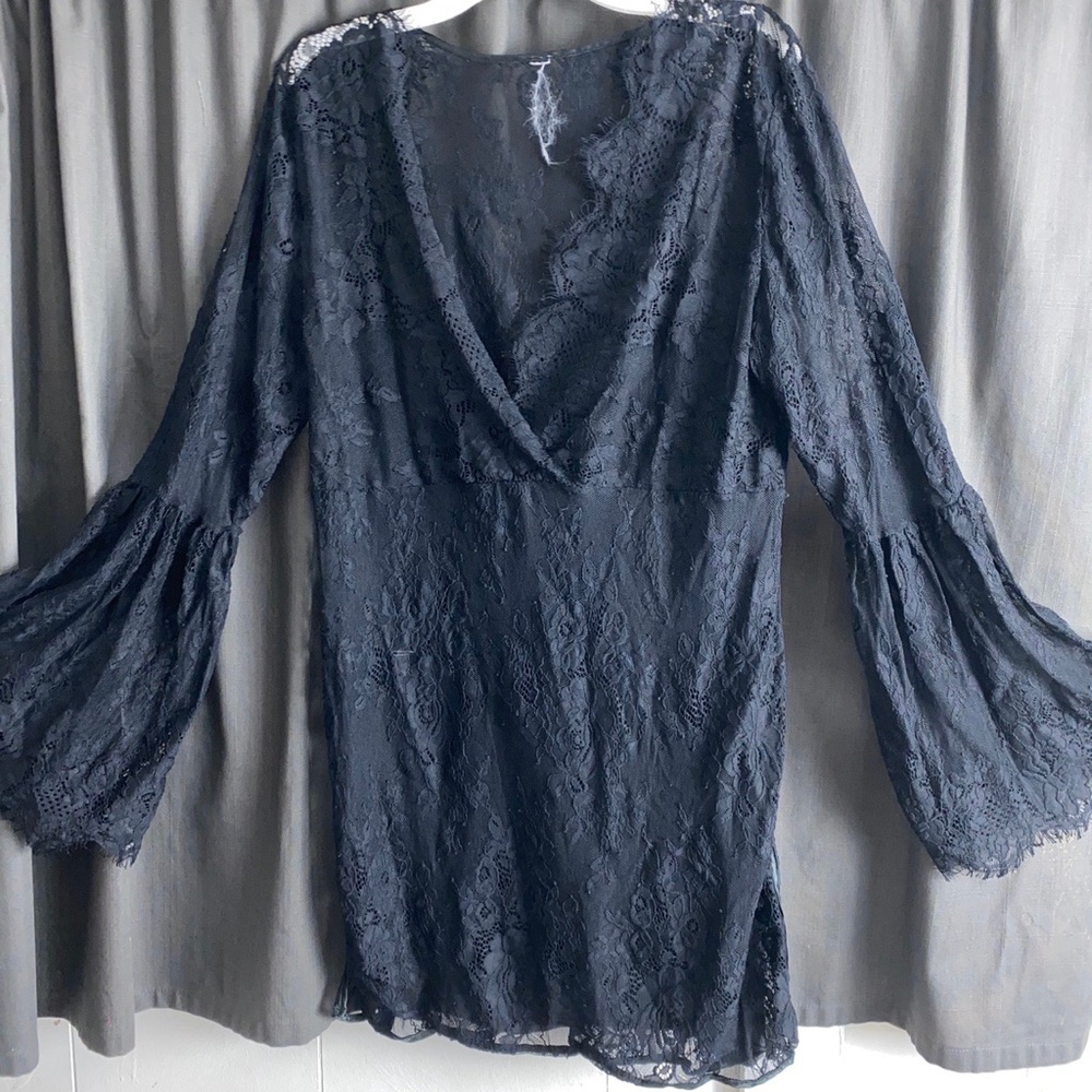 lace dress tags removed